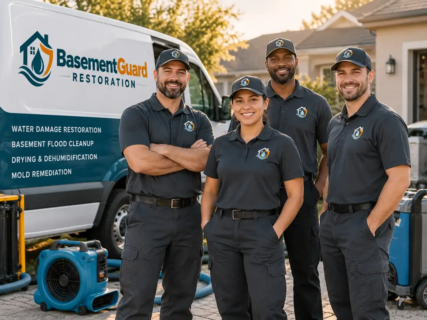 Basement Water Damage Restoration company in Scarville, IA